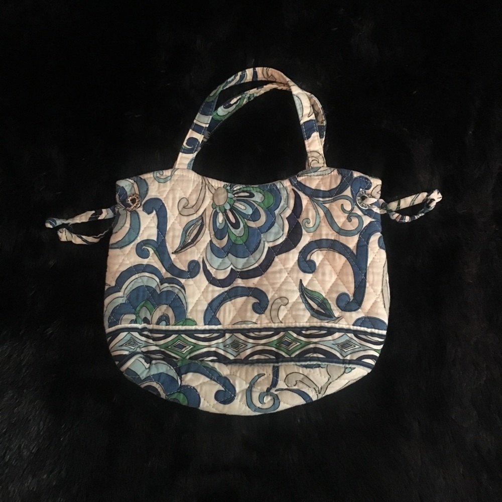 Mediterranean White Vera Bradley Handbag/Purse